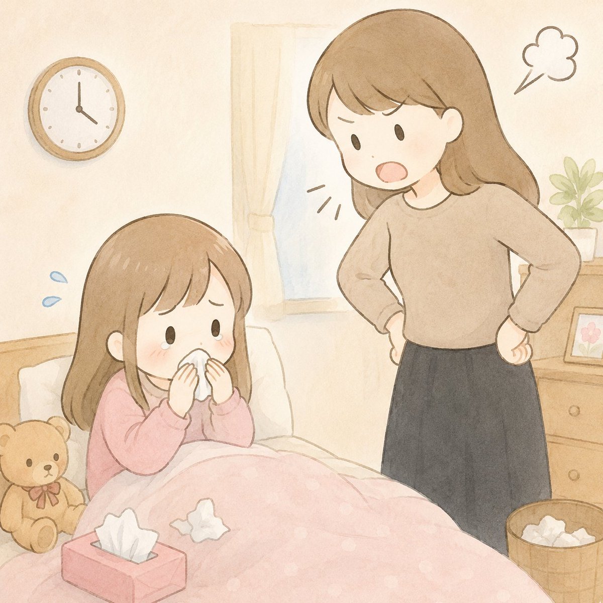 AGr9JCde90wa4Pr's tweet photo. 【毒親あるある】

風邪を引くと心配より先に
迷惑そうな顔をされた。

病気になることすら、申し訳なく感じる。 https://t.co/byHoXfm1ol