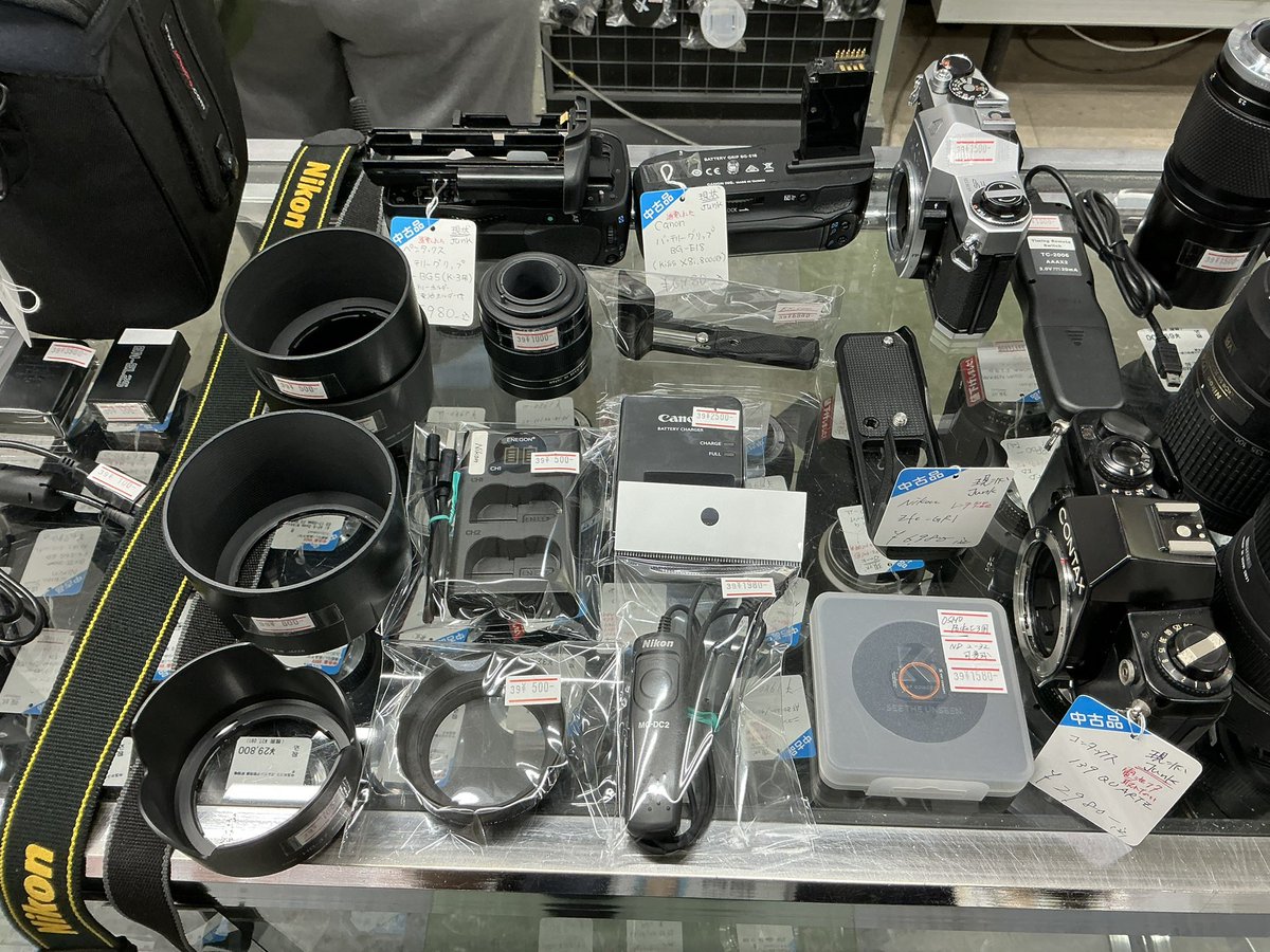 ジャンク品、現状品出しました(*ˊᵕˋ*) #トップカメラ