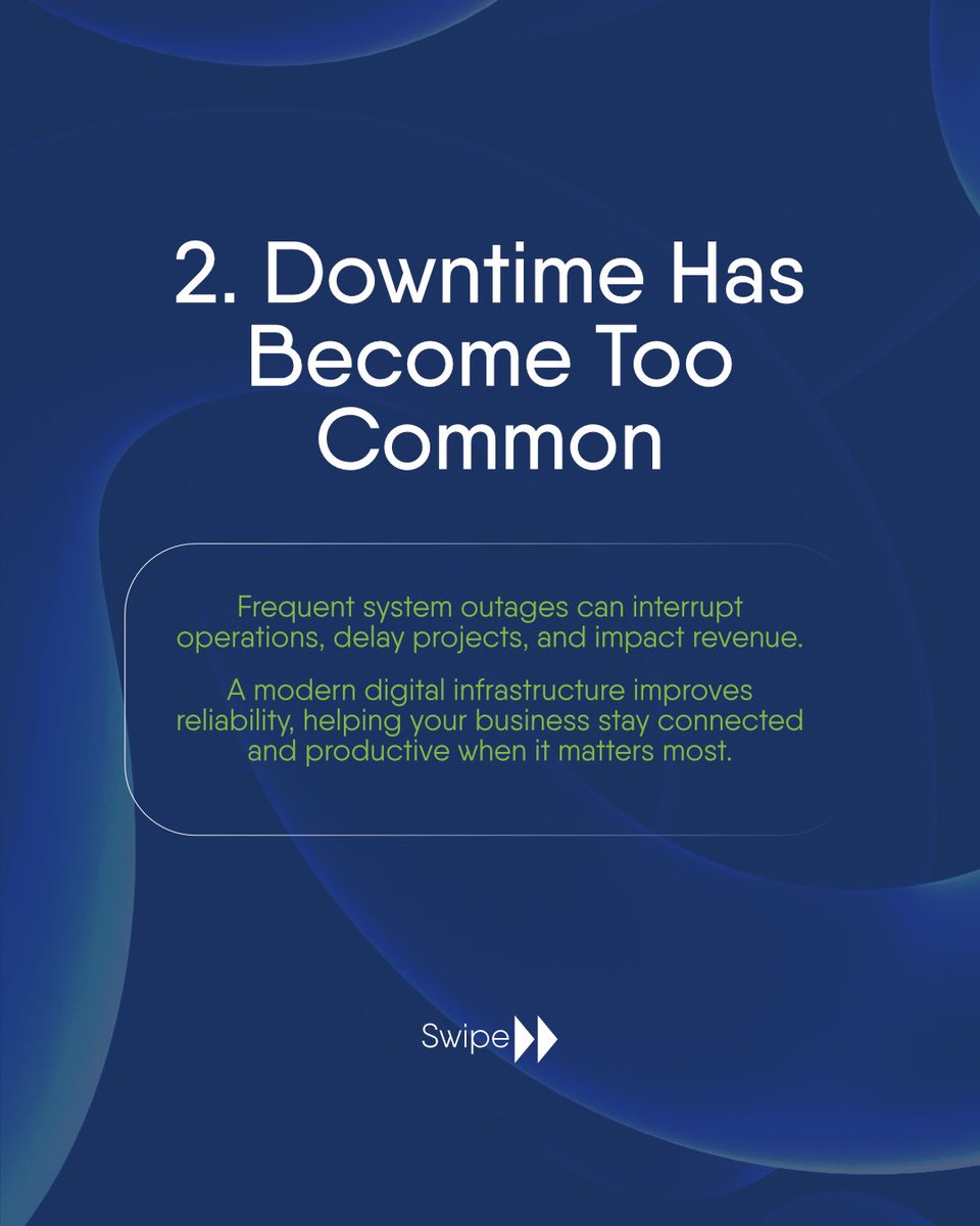 netfocuslimited's tweet photo. Happy Monday!☀️

It’s the beginning of a brand new week, and the best time to remind you that technology rarely fails all at once.

Swipe through to identify five indicators that your digital infrastructure may be due for an upgrade.

#itinfrastructure #enterpriseit ##netfocus https://t.co/qZg1SItnuJ
