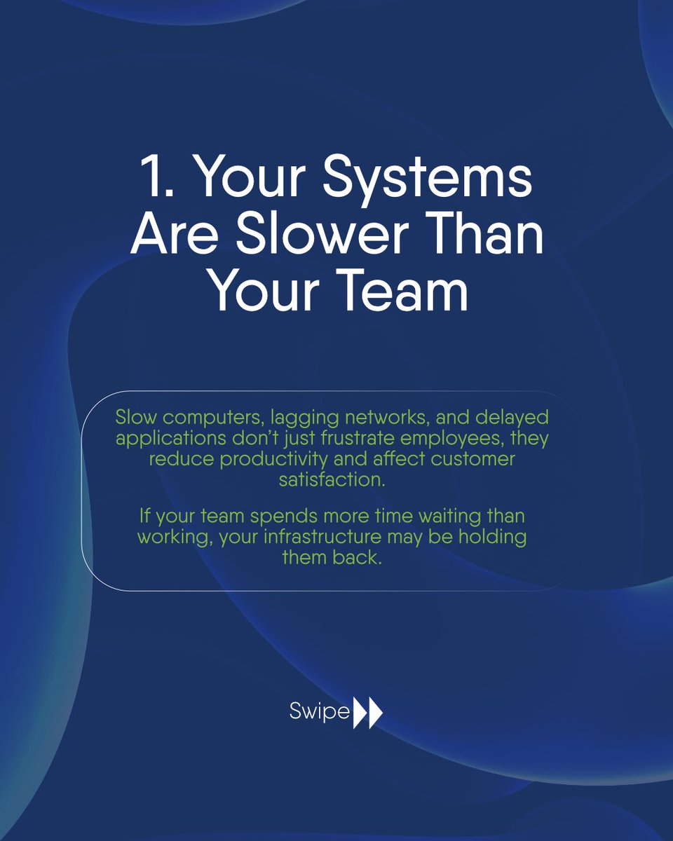 netfocuslimited's tweet photo. Happy Monday!☀️

It’s the beginning of a brand new week, and the best time to remind you that technology rarely fails all at once.

Swipe through to identify five indicators that your digital infrastructure may be due for an upgrade.

#itinfrastructure #enterpriseit ##netfocus https://t.co/qZg1SItnuJ