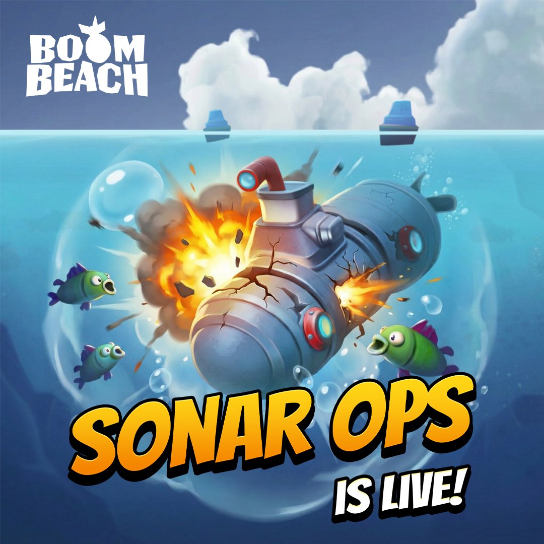 BoomBeach's tweet photo. Sonar Ops is back!

With so many options, which rewards would you recommend to others to aim for?

Let everyone know in the comments! 💬 https://t.co/sr3T3aLm2F