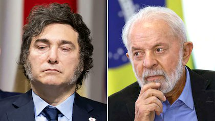 InMilei's tweet photo. 🇧🇷 President @JMilei on Lula:
“The things I said are actually true. What are the issues? That I called him corrupt? And wasn't he jailed for corruption? That I called him a communist? And isn't he a communist? Since when do you have to apologize for telling the truth? Or are we so sick with political correctness that nothing can be said to the Left, even when it’s true?” 🔥

I love how Milei speaks the truths that many are afraid to say