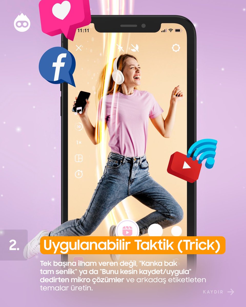 bayigramcom's tweet photo. Algoritmaların yeni gözdesi: DM Paylaşımları! 

Beğeni sayıları geride kaldı. İçeriğinizi arkadaşına özelden attıran hesaplar keşfeti ele geçiriyor. 

Büyüme taktiği detayları görselde! 

#Bayigram #SosyalMedyaTaktikleri #DijitalPazarlama #BayigramPlus #GrowthHacking https://t.co/4wCCgOEZTm