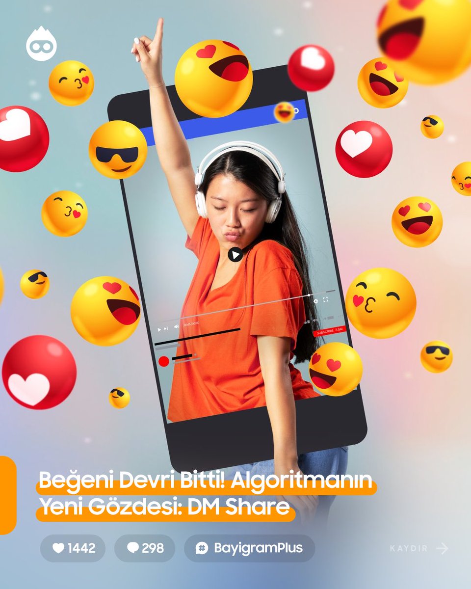 bayigramcom's tweet photo. Algoritmaların yeni gözdesi: DM Paylaşımları! 

Beğeni sayıları geride kaldı. İçeriğinizi arkadaşına özelden attıran hesaplar keşfeti ele geçiriyor. 

Büyüme taktiği detayları görselde! 

#Bayigram #SosyalMedyaTaktikleri #DijitalPazarlama #BayigramPlus #GrowthHacking https://t.co/4wCCgOEZTm