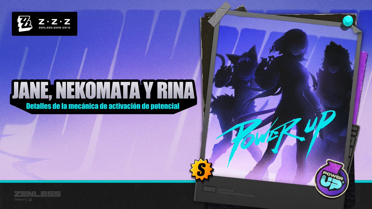 ZZZ_ES's tweet photo. Presentación de la mecánica de activación de potencial de Jane, Nekomata y Rina

La actualización está a punto de finalizar...
Se ha actualizado el registro de datos de combate de las agentes Jane, Nekomata y Rina en la base de datos. Análisis de la información principal completado. Ya puede consultar los datos.

#ZZZ2ndANNI #JaneDoe
#Nekomata #Rina