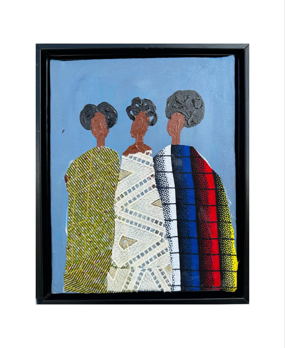 c_arthouse's tweet photo. Every bond tells a story.
Size: 20.32 x 25.4cm
Acrylic and Fabric on canvas 

Sold 🔴

#fashion #fabricart #artcollector #art #mixedmediaart https://t.co/v4XKGRGvVS