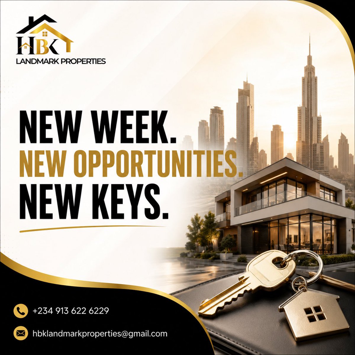 HIGH_BEE_KAY09's tweet photo. #NewWeek
#NewWeekNewOpportunities
#NewWeekNewKeys
#MondayMotivation
#NewBeginnings
#UnlockYourDream
#DreamHome
#HouseHunting
#HomeGoals
#PropertyInvestment
#RealEstate
#RealEstateNigeria
#LagosRealEstate
#LagosProperties
#PropertyForRent
#ApartmentForRent https://t.co/HetCrjUxl5