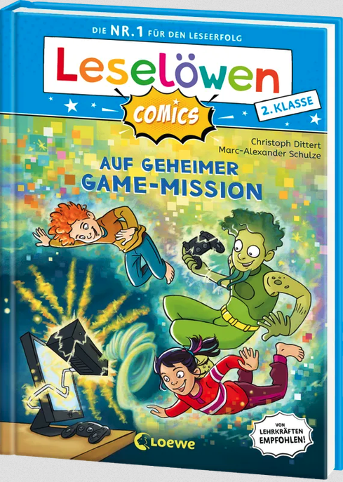Enpunkt's tweet photo. Mein Kollege Christoph Dittert hat für die Reihe der »Leselöwen« einen Comic getextet, der sich an Leseanfänger richtet, aber ein hübsches Science-Fiction-Thema vermittelt. So was finde ich natürlich klasse!

Hier ist meine Rezension dazu:

https://t.co/XJBJ3S9UQ5

#rezension https://t.co/8Lj1lZqXDa