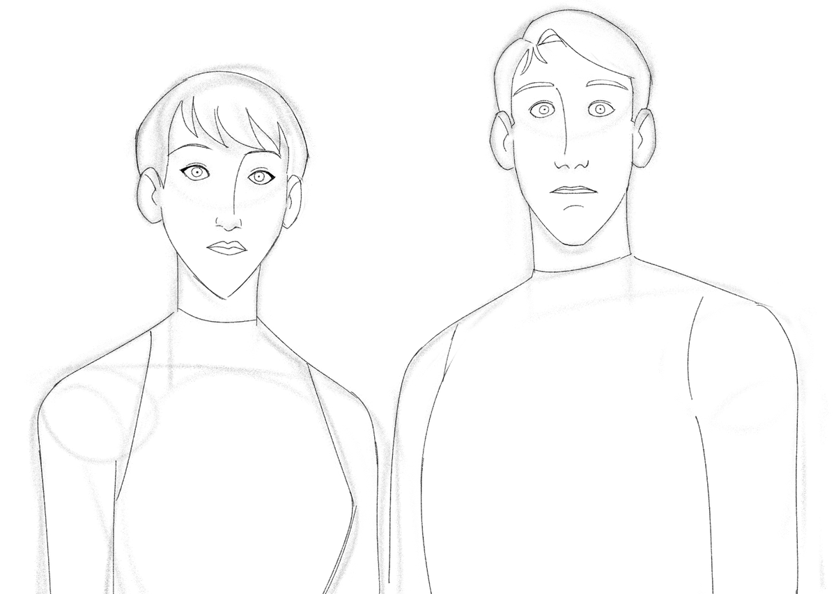 sockdotclip's tweet photo. miscellaneous front facing sketches https://t.co/YLst9gCRcP