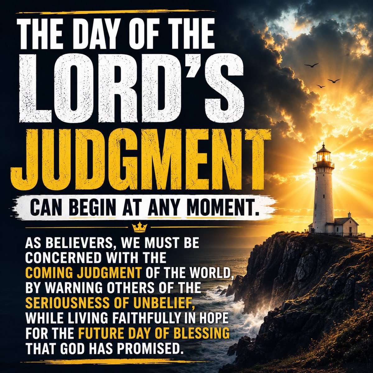 ForYourGlory2's tweet photo. We must not be afraid to warn the world about the judgment of God https://t.co/baPcRpBgjb