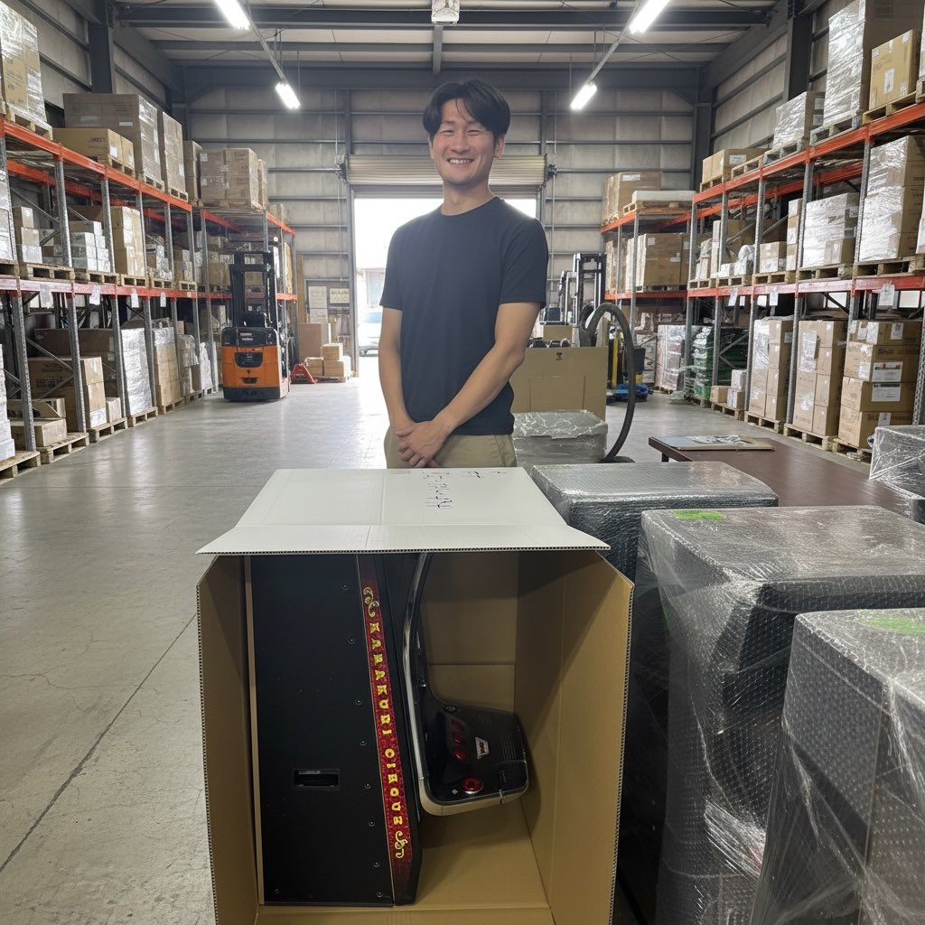 nitamusement777's tweet photo. からくり2用のダンボールを完璧に仕上げてきたシンラボダンボールさん✨
プロの仕事すごいです✨
@RyutaroShinya https://t.co/lGZR9ffTyc