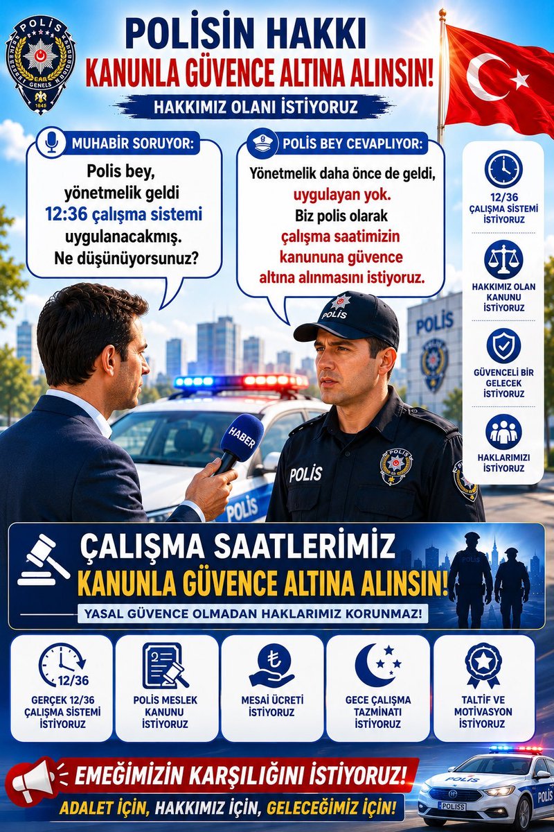 Birpls1's tweet photo. Türkiye'de 

İç güvenliğin adeta kalbi olan polisler yoksulluk sınırı altında maaş alıyor 

#PolisGeçinemiyor https://t.co/BF9KdwJxJI