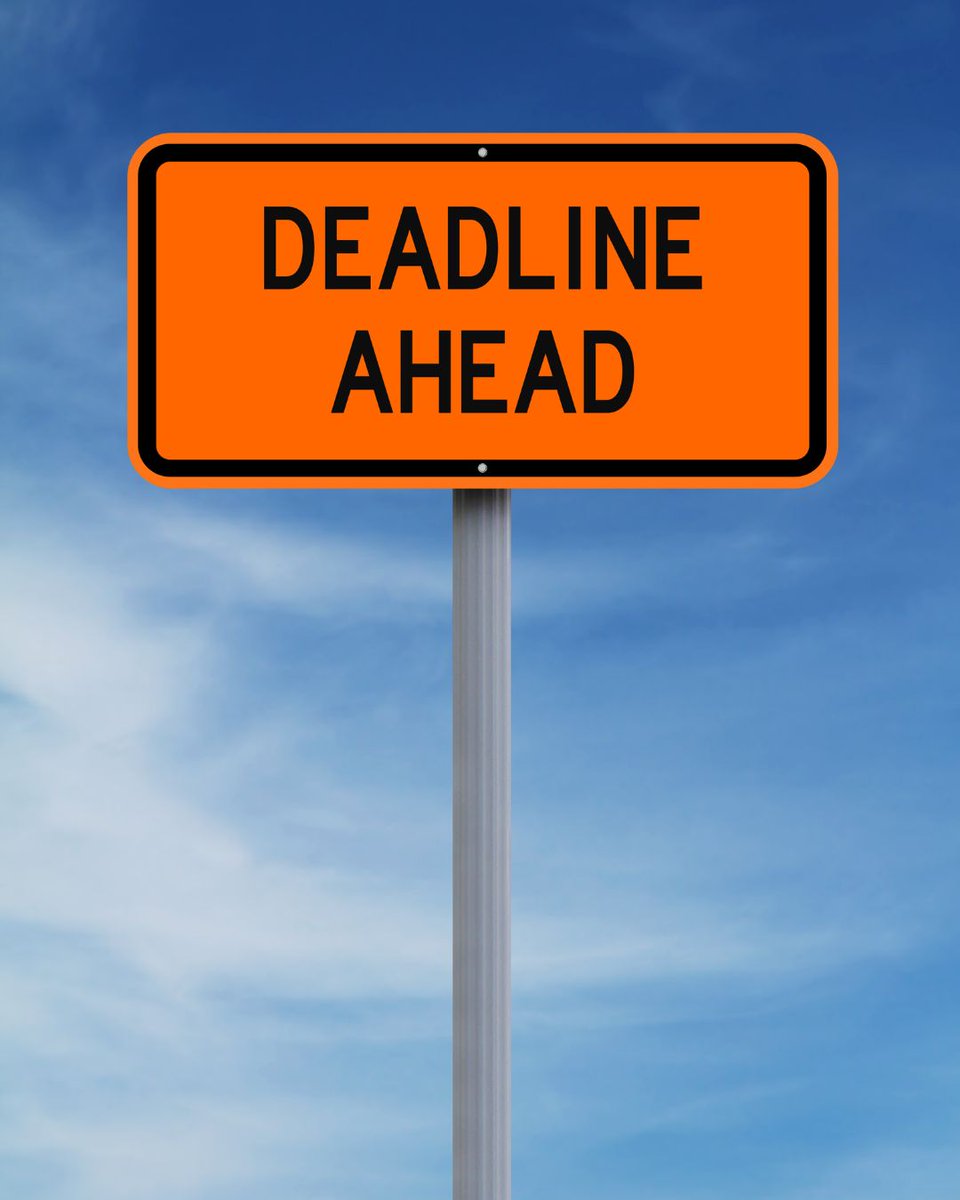 ERC_Research's tweet photo. Deadline reminder ⏰ Just a few weeks left to submit your ERC Advanced Grant application!

📅 Application deadline: 27 August 2026

Find all the details and apply 👉 https://t.co/xQXXBGyXLj https://t.co/3QnmBGIvab