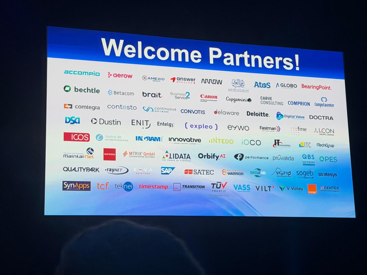 olidataspa's tweet photo. Il Gruppo @olidataspa ha partecipato in qualità di partner strategico all’@OpenText #SalesKickoffFY27Europe di #Berlino
Tre giornate di confronto e networking, che confermano il ruolo centrale dei partner nella strategia di business di #OpenText
#GruppoOlidata #SKOFY27 https://t.co/zXrjItjEbf
