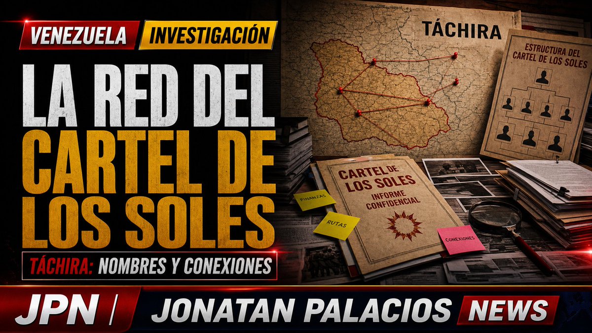 JPActivista's tweet photo. 🔴 INVESTIGACIÓN ESPECIAL | VENEZUELA
Caso Revilla: 189 kilos de cocaína, funcionarios del CICPC detenidos y una red de poder bajo investigación en Táchira

Douglas Rico confirmó la detención de Luis Orlando Revilla Chirinos y otros funcionarios tras la incautación de 170 panelas de cocaína —189 kilos 750 gramos— en Lobatera. Este Informe Especial reconstruye la operación, confronta la versión oficial con el video de investigación de Jonatan Palacios News y ordena los nombres y conexiones políticas, policiales, judiciales y empresariales que exigen respuestas.

La investigación exige responsabilidades completas: funcionarios detenidos, cadena de mando, operadores judiciales y ruta empresarial del dinero.

¿Quién protegió esta estructura en Táchira? LOS LEO 👇🏻

📺 Noticiero diario exclusivo en YouTube: 7:00 a. m. y 6:30 p. m. (Venezuela).
🌐 Lea la noticia completa en nuestra página web:
https://t.co/ehCPE0qepE