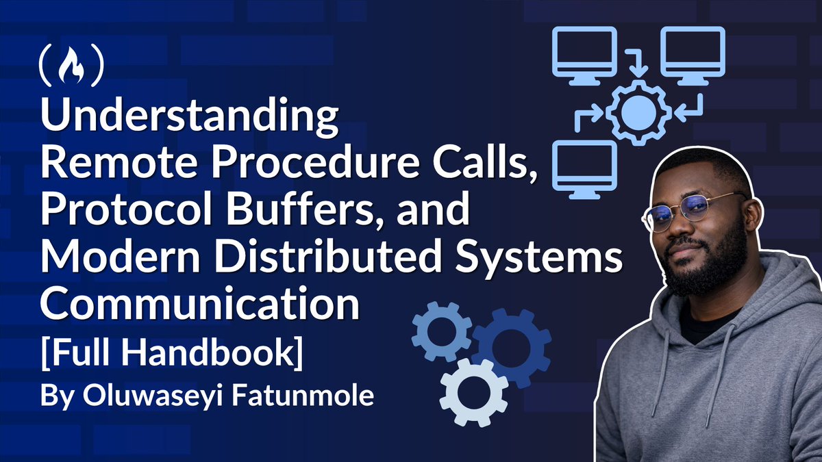 freeCodeCamp's tweet photo. Modern distributed systems need fast, reliable ways for services to communicate.

In this handbook, @devseyi explains how RPC, Protocol Buffers, and gRPC work together.

You’ll explore gRPC’s communication patterns, build a complete system with Dart and Flutter, and learn when to use gRPC vs REST or WebSockets.

https://t.co/BmOHH6e93c
