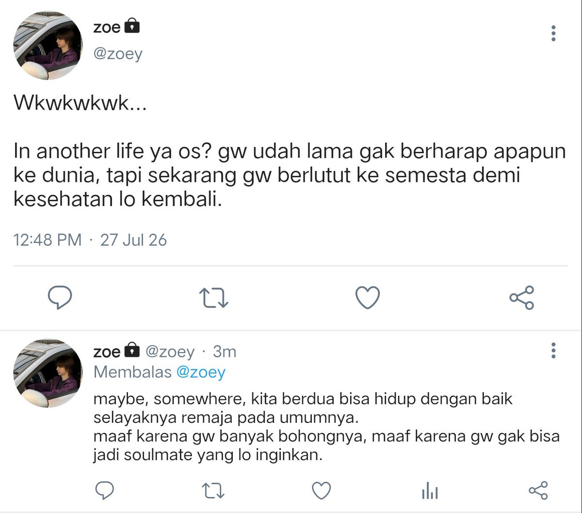 Majubangsabesar's tweet photo. A #marhoon short au : Soulmate. 

_

Now i have to remember you for longer than i have known you. 
In another life, we'll meet each other again. And our story will be a happy ending. 

_

Written by @Majubangsabesar https://t.co/9qn411PUuO