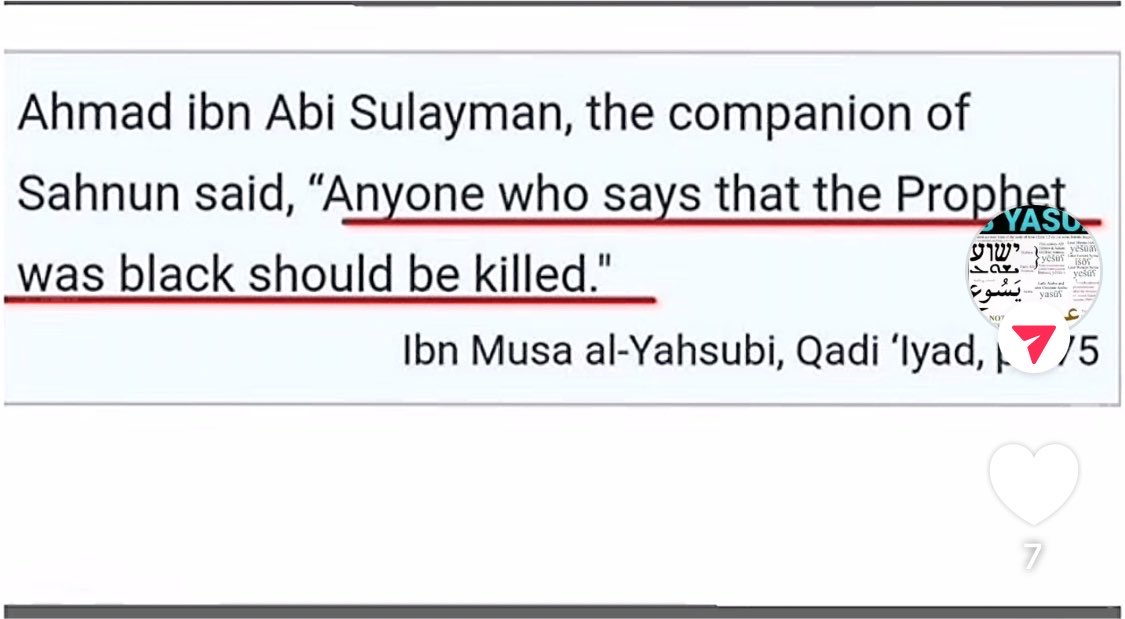 Tabraos's tweet photo. Calling Muhammad a black man carries a death penalty. https://t.co/9562CxFLKg