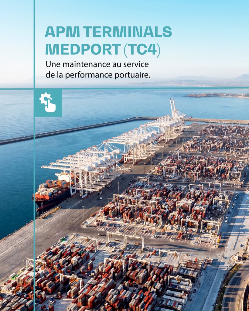 butec_group's tweet photo. Au Maroc, BUTEC accompagne APM Terminals MedPort (TC4) avec une maintenance multitechnique préventive et curative, pensée pour soutenir la continuité, la sécurité et la performance des opérations portuaires. https://t.co/wfUlx8ISBd