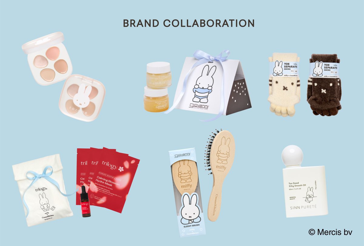 miffy_japan's tweet photo. 【 miffy × Cosme Kitchen 】

 コスメキッチンとミッフィーのコラボアイテム第3弾が登場します。 
8/4（火）より公式WEB STORE「MASH GO GREEN STORE」にて先行予約スタート。
8/21（金）より、全国のCosme Kitchen、Biople店舗およびMASH GO GREEN STOREにて、順次発売となります。

心安らぐひとときに寄り添う、ミッフィーコラボアイテム全18種が勢ぞろい！人気ブランドのアイテムや、ここでしか出会えないオリジナル雑貨をお見逃しなく。