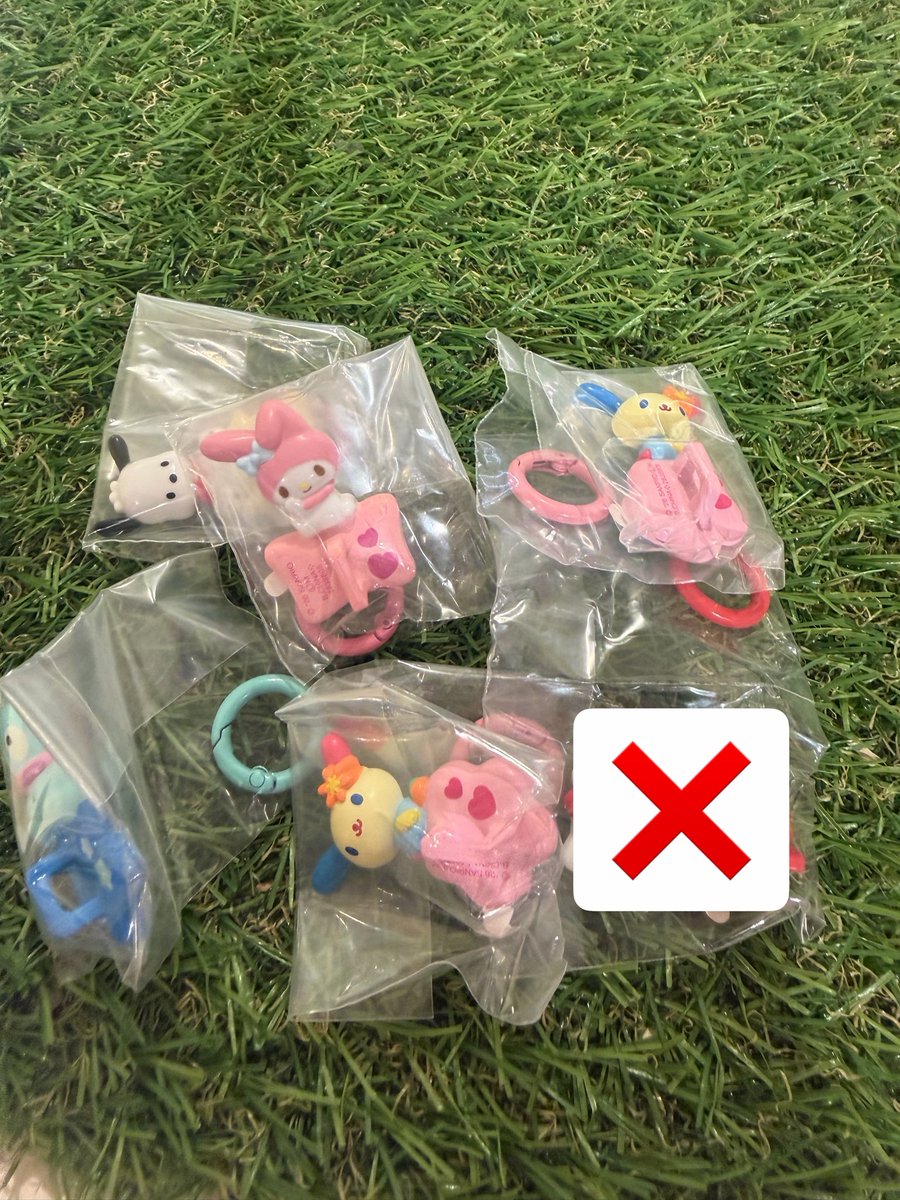 Mermaid3x3's tweet photo. 【交換】サンリオ めんだこ サンリオキーリング

譲:シナモン うさはな 2 ポチャッコ マイメロ ハンギョドン

求: キティ プリン(友人分)

梅田 難波 心斎橋 手渡し＞郵送
検索からでもお気軽にお声掛けください https://t.co/9qWVZ3lGX3