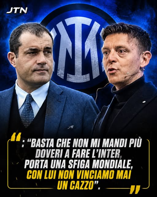 Boboj29's tweet photo. Basta questo per mandare le merde in B , Chinè non ha il coraggio di farlo anche lui fa parte della cricca che tiene in salvo l'Inter , lui è veloce solo se c'è da penalizzare la Juve .Bastardo https://t.co/YgBSuX3DE3