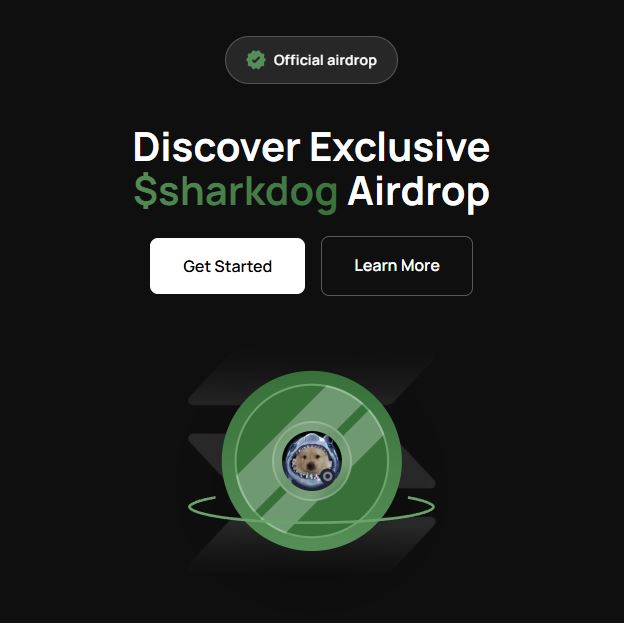 Spoken_NoNsense's tweet photo. ⚡ Something exciting is building. 

 Experience sharkdog as it showcases the $sharkdog crypto token through a memecoin airdrop. ➡️ https://t.co/Ebu4Rivcie 

 #SOLANA $SOL $MANES https://t.co/ihrNr2Hinb