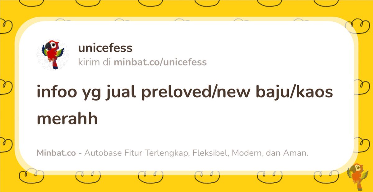 UNNES MENFESS🍌 tweet media