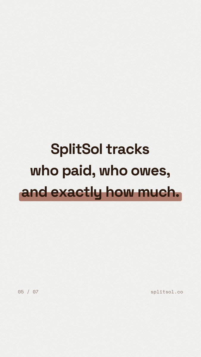 splitsolapp's tweet photo. Who actually owes who? SplitSol keeps the receipts so the group chat doesn’t have to.

https://t.co/pT72AT2re4

#splitsol #viral #foryou https://t.co/gfMfkENvvn