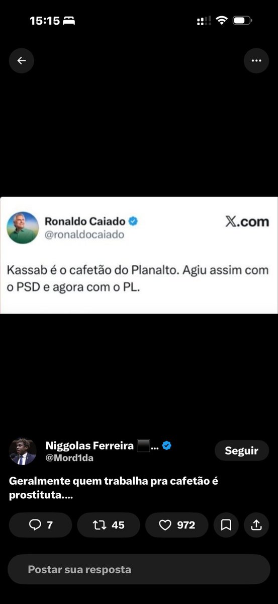 NiltonCesarRF's tweet photo. @ronaldocaiado https://t.co/JnVY6fvv1h