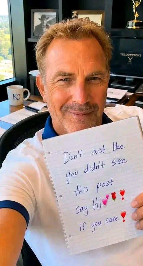 Kevin costner private tweet media