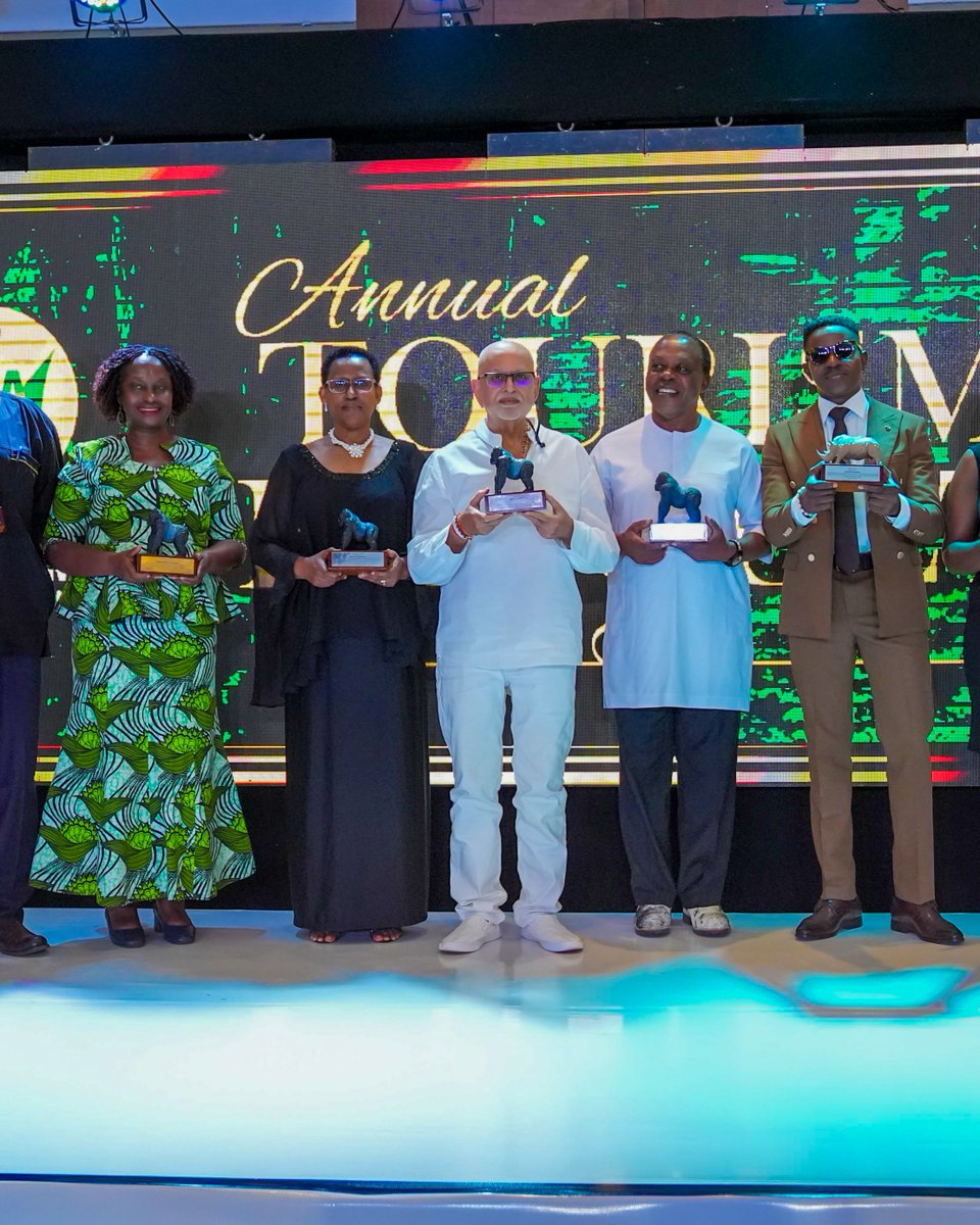 Ssenyonyiderick's tweet photo. Last week the Uganda Tourism Association put young entrepreneurs and creators in the same room as the giants of this industry and honoured us on the same stage.

One night, twelve honourees. Lifetime achievement awards for the people who built this industry, and the Rhino2 Award for two under 30 telling Uganda’s story to the world - I got to be one of them.

That matters more than the trophy or the award. When an industry makes space for its under 30s, it is planning for its future.

To everyone who has supported Back to the Source - The Nile, you are in this award, we postponed the Arena Mall Screening because of understandable reasons, we are back and announcements will come soon.

Thank you Uganda Tourism Association for the recognition in promoting Uganda together. 

The work continues.