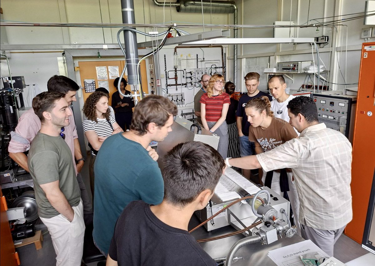 muller_group's tweet photo. 2026 #SolTech #student #board #meeting in #Munich organized by Altantulga Buyan-Arivjikh: Visit to the #TUM #neutron source Forschungs-Neutronenquelle Heinz-Maier-Leibnitz (#FRMII) and research laboratories on the Garching campus as well as an R&D laboratory at #Siemens #Energy https://t.co/xGKPmCQ2rK