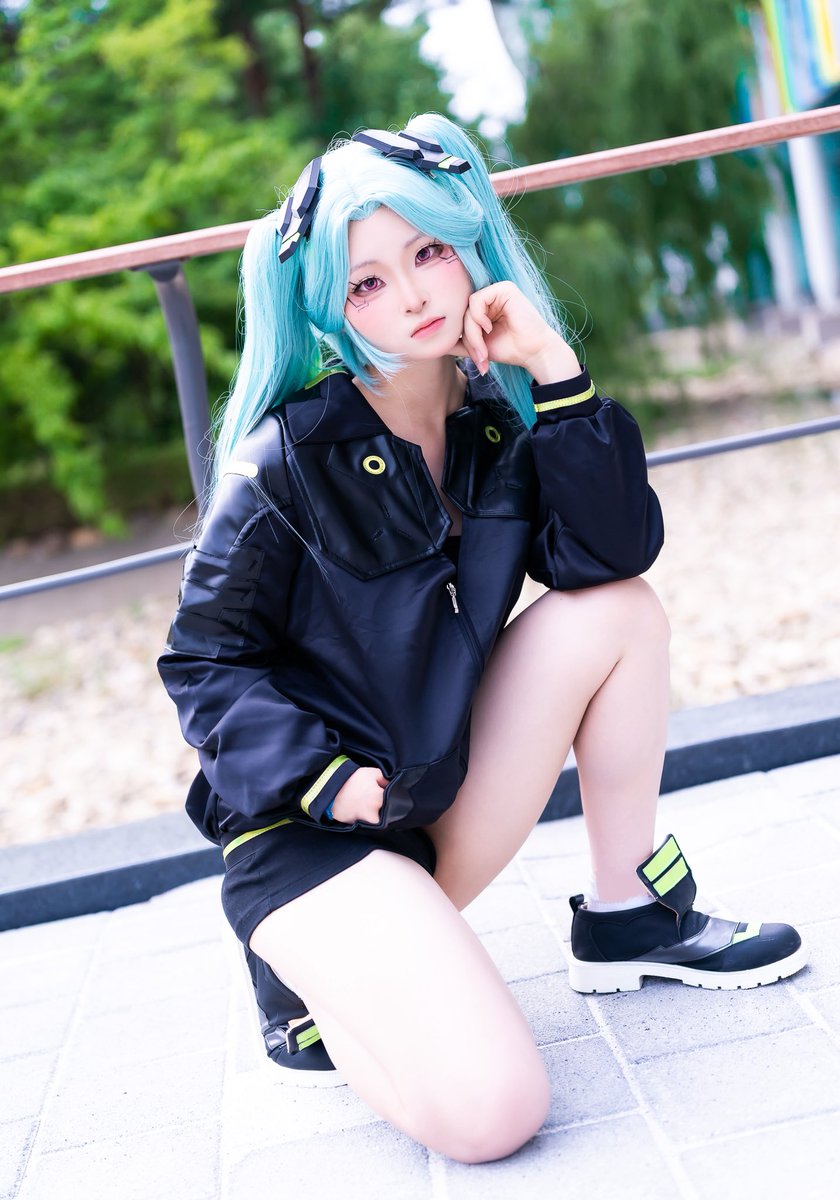 qoqqtoi's tweet photo. Scared?

#Rebecca #Edgerunners #レベッカ #cosplay https://t.co/pTSu1CPm8v
