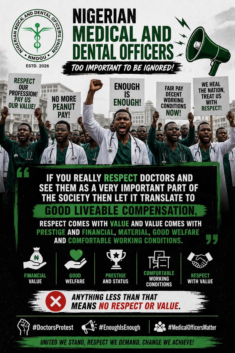MedicaDental01's tweet photo. #DoctorsProtest
#MedicalAndDentalOfficersMatter
#EnoughIsEnough https://t.co/Lysi5T1JqS