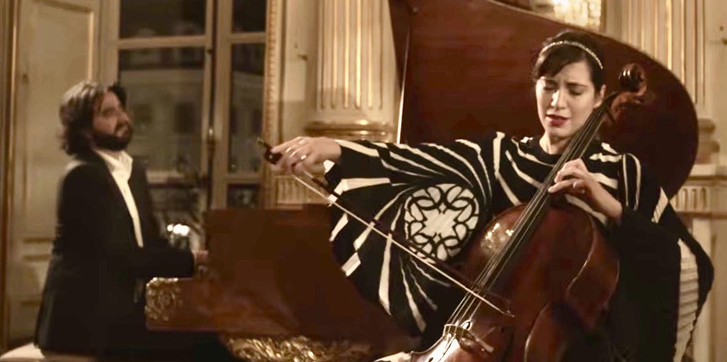 ChopinFryderyk's tweet photo. The cello connects profoundly the souls of the composer and the artist with the audience. One of our favourites is Bach–Gounod’s “Ave Maria” (https://t.co/cpj7oCPiBq) — and Camille Thomas’s beautiful Chopin album (https://t.co/oxJas7noqM).
#Cello #Bach #Gounod #Chopin https://t.co/7ETKL0jSiu