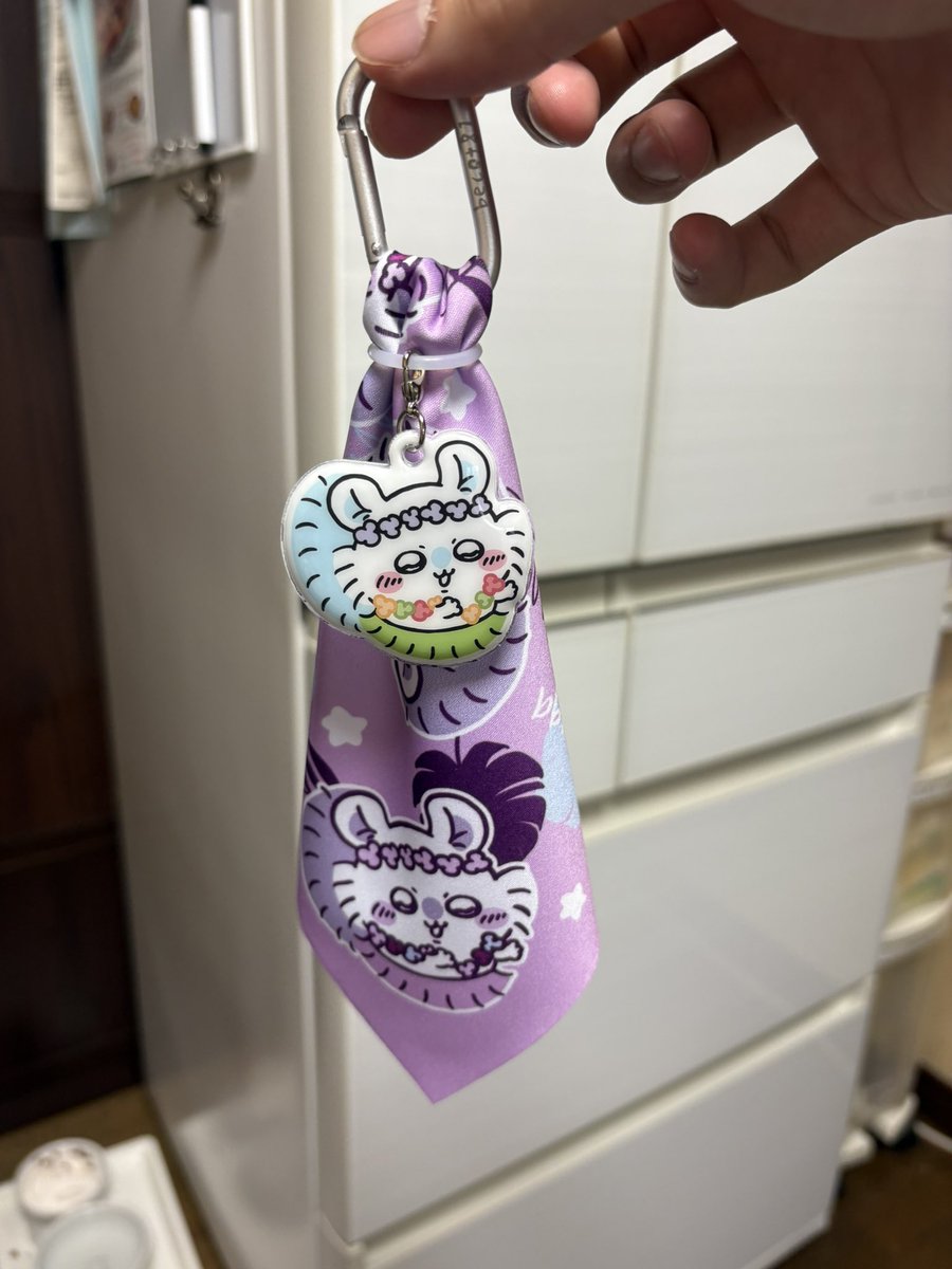 06ryuryu29's tweet photo. 話題になってたヤツ作ってみたけどリングじゃなくてカラビナだったからあんま形綺麗じゃない https://t.co/xRCtFdvb4F