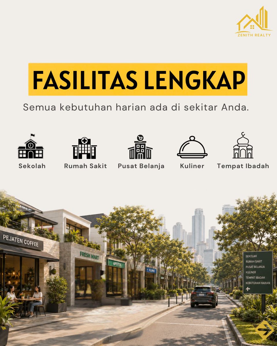 ZenithRealty_id's tweet photo. Kenapa Pejaten masih jadi favorit keluarga?

🏡 Karena menawarkan yang paling dicari:

📍 Lokasi strategis
🌳 Lingkungan nyaman
🏫 Fasilitas lengkap

Sedang cari rumah di Pejaten?

Yuk, konsultasi gratis dengan Zenith Realty:
📲 0813-1218-775 https://t.co/PPnwUowlI4