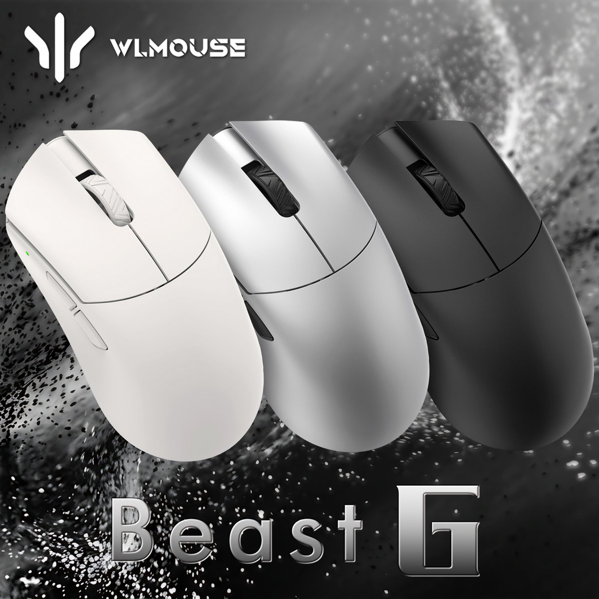 KIBUJP's tweet photo. 🔥【販売開始】🔥

WLMOUSE Beast G が販売開始！

KIBU SHOP：https://t.co/0ZPTqHtug9
Amazon：https://t.co/rxSPOM5W2B

✅ 業界初 シンタクチックフォーム素材採用
✅ 全モデル穴なし超軽量設計
✅ 独自開発 8Kドングル付属
✅ PAW3950HS フラッグシップセンサー搭載
✅ 日本語対応ウェブソフト対応

#WLMOUSE #ゲーミングマウス #FPS #GamingMouse