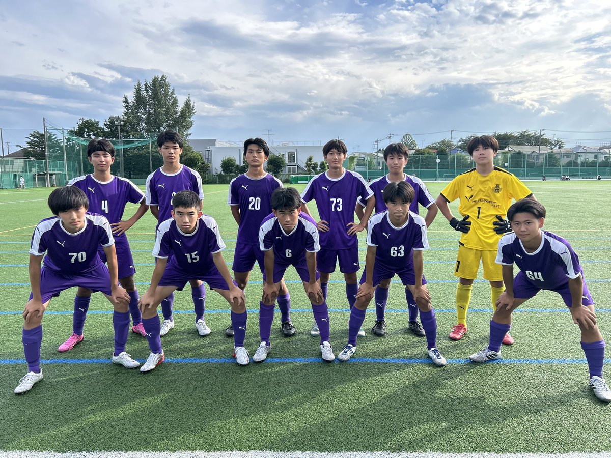 TokyoTreasure24's tweet photo. 🗓️7/26
👑Division 1
🟪明大明治1-0東大和⬜️

⚽️得点者⚽️
🟪明大明治
ナカシマ https://t.co/ZCbBRr4TMG