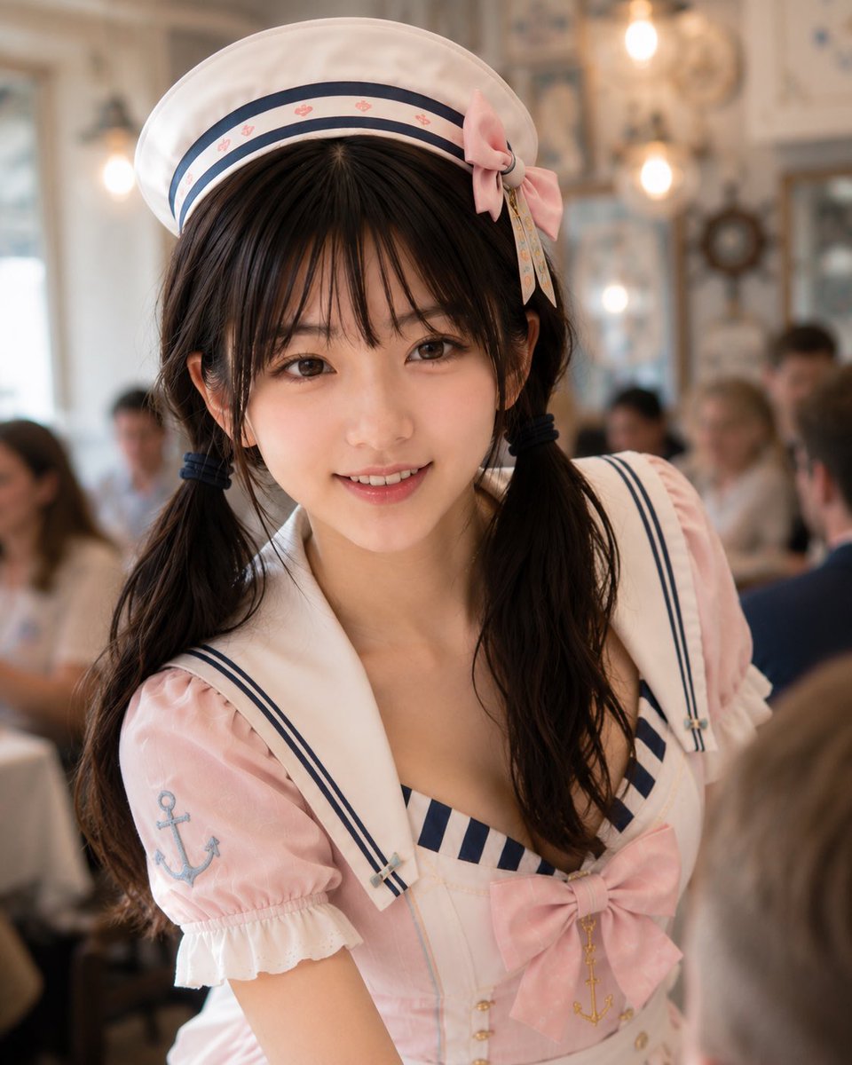 SakurakoAis's tweet photo. #AInova
マリンソーダカフェでバイトするのです☀️
#AI美少女 #AIart #桜子AI https://t.co/4cE47GzKxP