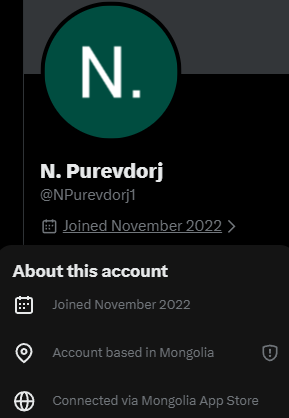 ZZZConContexto's tweet photo. @NPurevdorj1 @MelanWillWin dude is in every post malding in mongolia https://t.co/D0g3UfwQev