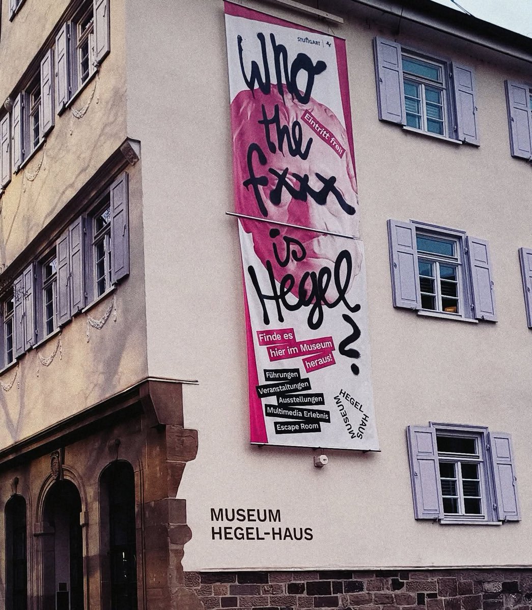 aufgehenderRest's tweet photo. The Hegel House Museum in Stuttgart. https://t.co/hiOnX74P2O