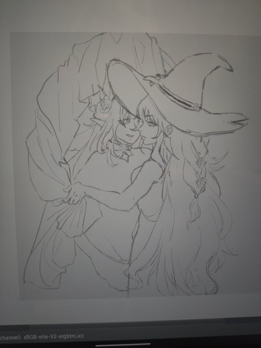 flinsapocalypse's tweet photo. Trying my best with a #hertarene wip https://t.co/1QzcjDvLu4