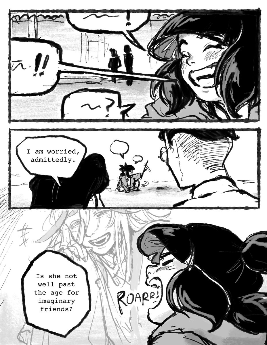 doctor_chalk's tweet photo. Me and my phantom friend we’ll love each other forever 

#legomonkiekid #lmkfanart https://t.co/3zYjB9lVBT