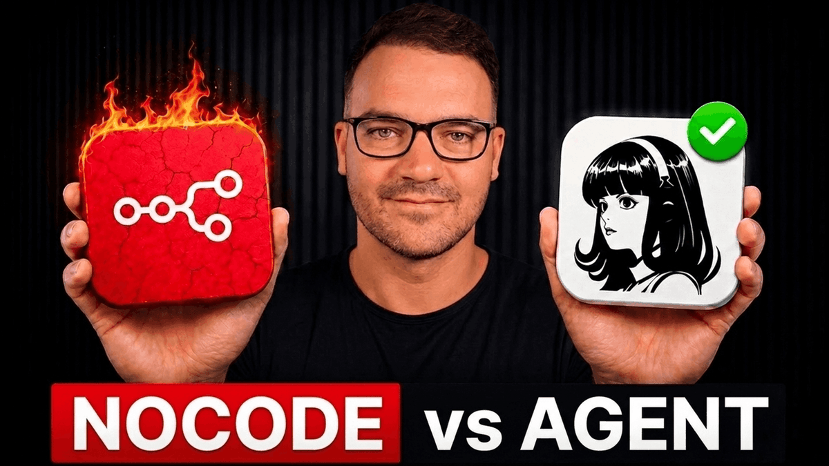 MikeCodeur's tweet photo. Claude Code a tué le no-code. Les agents IA ont tué n8n.
On le sait depuis un moment.

Pourtant j'ai gardé n8n. https://t.co/5B3o0C4Kys