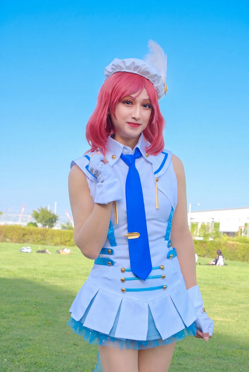 syl893's tweet photo. a!TFT Wonderful Rush✈️ 真姫❤️

📸🐰ほたる🌻@fire_fly_cos
#アコスタTFT     ※1枚目は空色加工 https://t.co/tnJVAfamGn