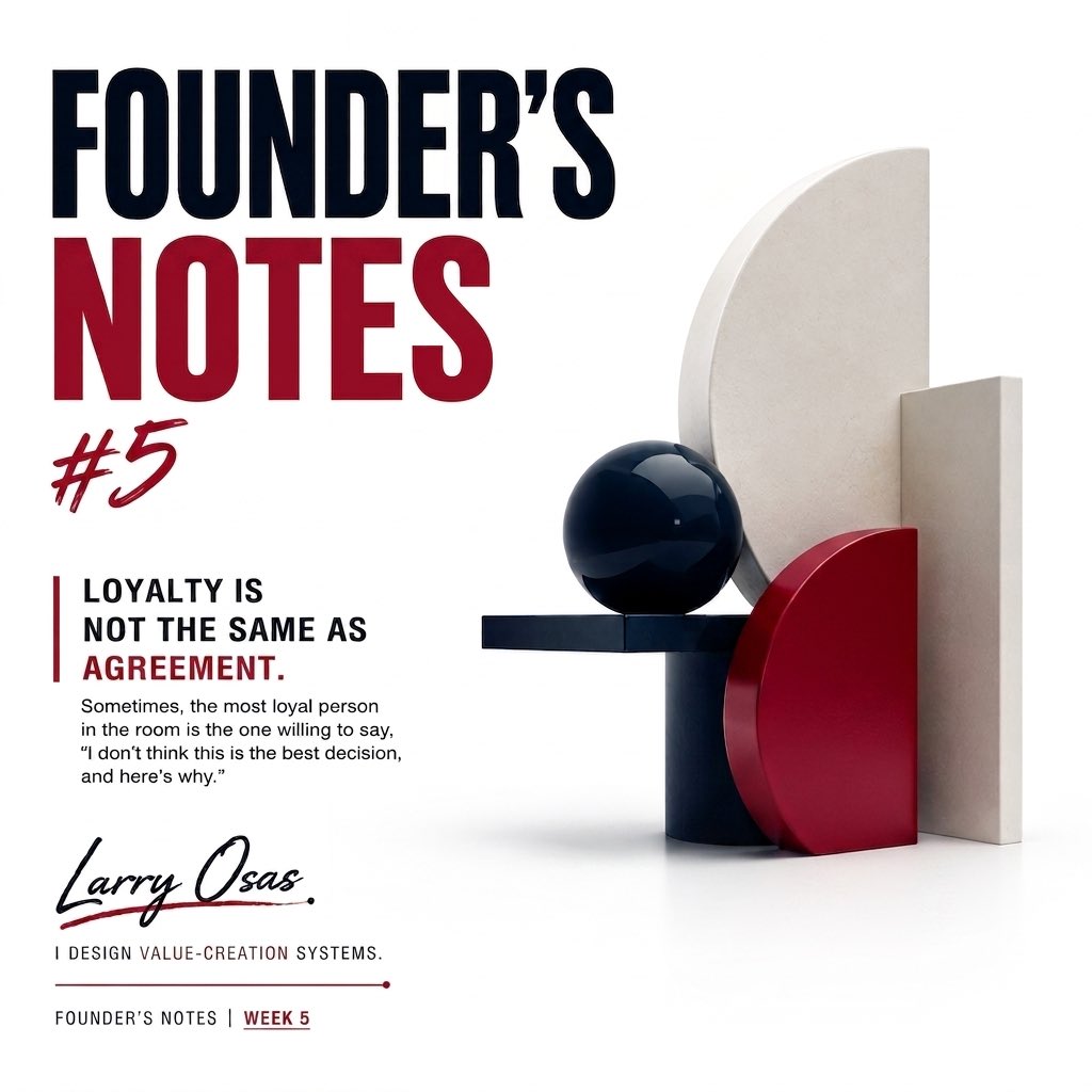 Larryosarumwens's tweet photo. Founder’s Notes | Week 5
Full article on https://t.co/sgEhGQxMll

#founders #foundersnotes #entrepreneurs https://t.co/XUsVcvShOR