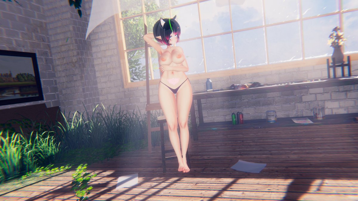 Metsu_VR's tweet photo. Good morning, cuties! :3
What a beautiful day, isn't it? β€οΈ
But... can you spot what's different? π
#SFW #SpicyVRC #vrchatlewd #vrchatNSFW #VRChatEcchi #ecchivrc #vrchat #vrc #airi #Airi3D #VRChatPhotography #erp https://t.co/HHr8frHeZE