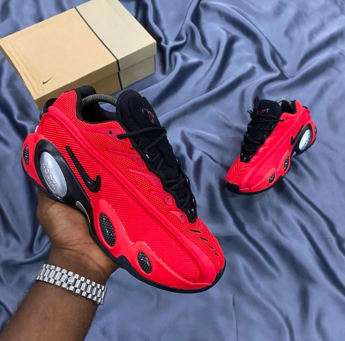 Meeky_danielx's tweet photo. F1: Nike Air Max Terrascape: 🏷️80k
F2: Nike Shox TL: 🏷️95k
F3: Air Jordan 13 Retro: 🏷️95k
F4: Nike NOCTA Glide: 🏷️95k

🔁 Please like and repost. Someone on your TL might be interested.🙏 https://t.co/VHRiactvMH